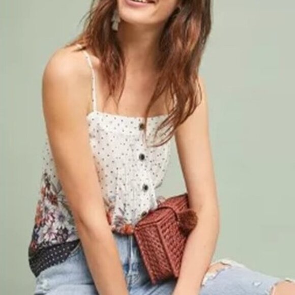 NWT: Anthro Capitola Silk Cami - Picture 1 of 4